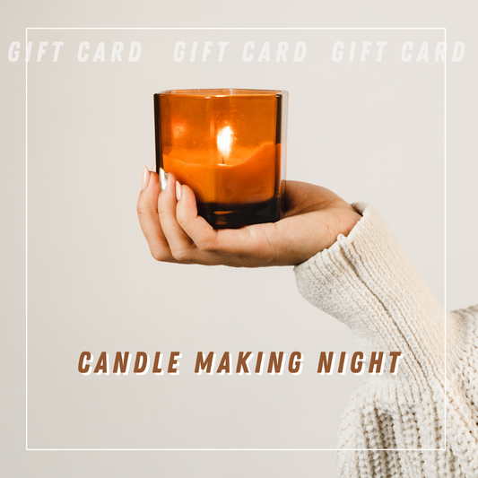 Candle Making Night Gift Card